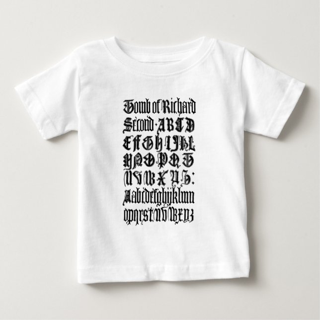 Gothic Letters Shirt (Front)