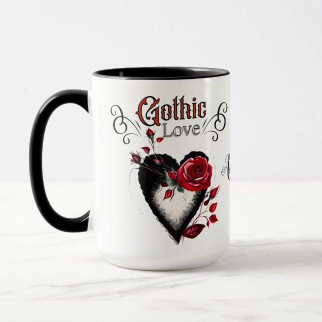 Gothic Love Mug (Left)