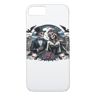 Gothic Love Till Death Do Us Part Romantic Style Case-Mate iPhone Case