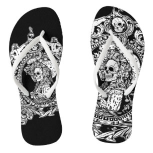 Gothic Maiden Jandals