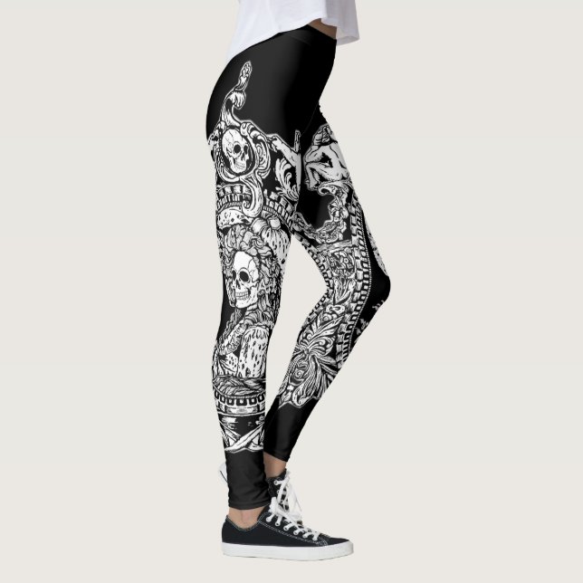 Gothic Maiden Leggings (Right)
