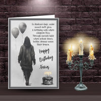 Gothic Male Birthday Card