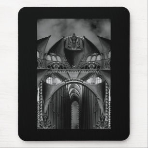 Gothic Mansion Mouse Pad