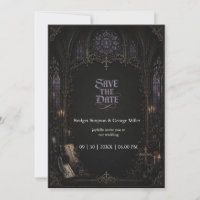 Gothic mediaeval Cathedral Church Cross Wedding