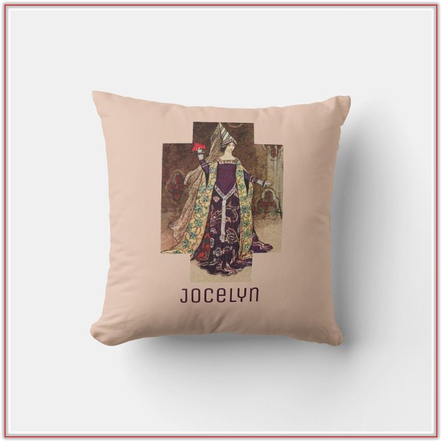 Gothic Mediaeval Lady Cushion (Creator Uploaded)