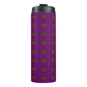 Gothic Melting Love Heart Thermal Tumbler