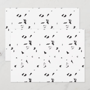 Gothic Minimal Invitations   Bold Modern Style