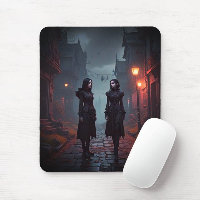 Gothic-  Mousepad (With Mouse)