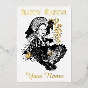 Gothic Night Owl and woman