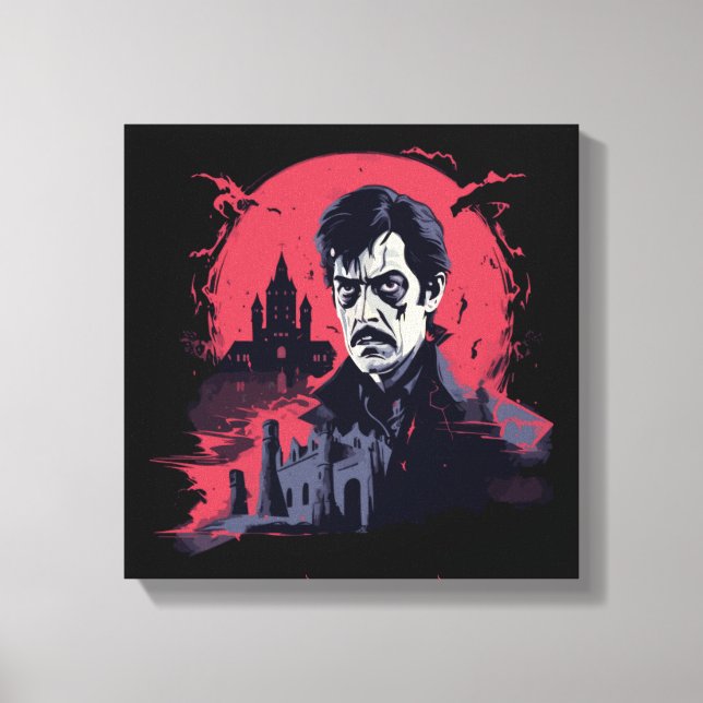 Gothic Nightmare Canvas Print (Front)