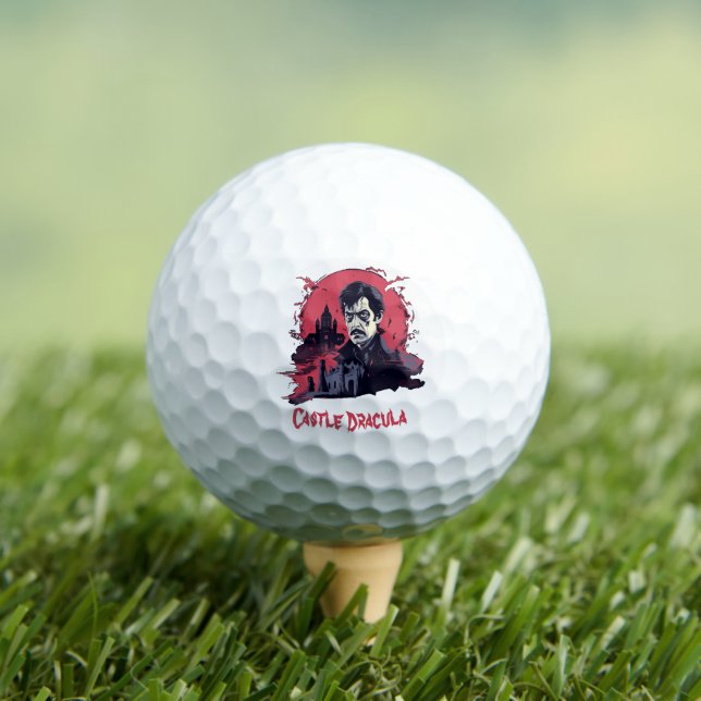 Gothic Nightmare Golf Balls (Insitu Tee)