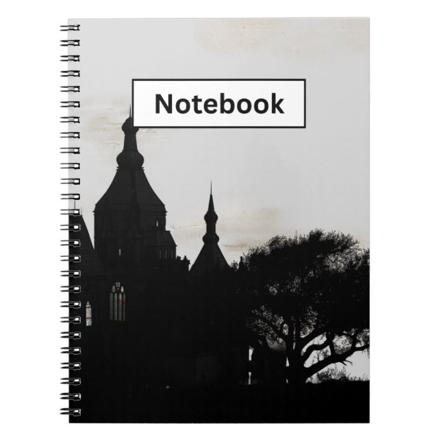 Gothic Notebook | Dark Aesthetic Journal (Front)