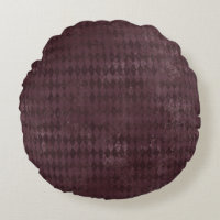 Gothic Nursery Distressed Purple Harlequin  