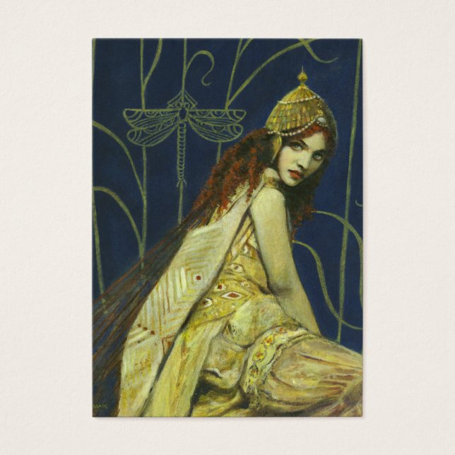 Gothic Nymph ACEO Artists Trading Cards (Front)