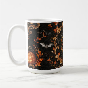 Gothic Orange Pumpkin Classic Mug