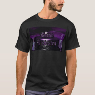 Gothic Orchestra logo with URL on the back T-Shirt