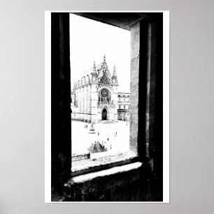 Gothic Paris. Sainte-Chapelle de Vincennes. France Poster
