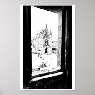 Gothic Paris. Sainte-Chapelle de Vincennes. France Poster