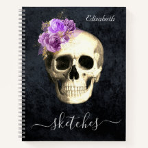 Gothic Personalised Sketch Book