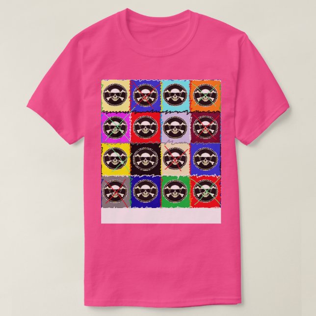 Gothic pirate 7 by LowEndGraphic T-Shirt (Design Front)