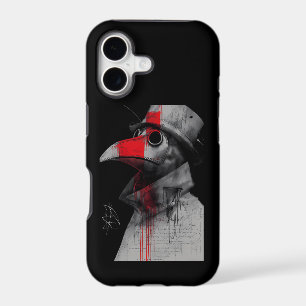 Gothic Plague Doctor Trash Polka Phone Case
