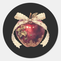 Gothic Poison Apple Dark Romance Halloween
