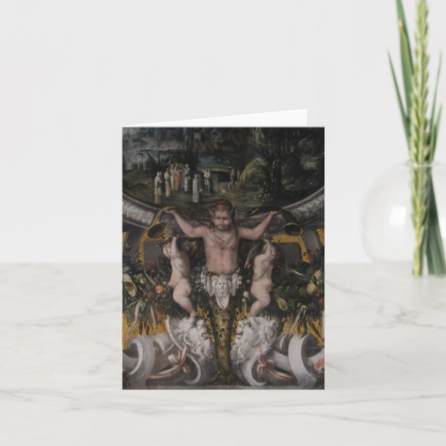 Gothic Pose ~ Greeting & Note Card (Front)