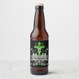 Gothic Post Punk Fashion Accessories Beer Bottle Label