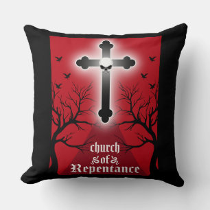 Gothic Post Punk Fashion Cushion