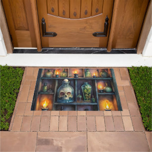 Gothic Potion Bottles – Dark Apothecary Doormat