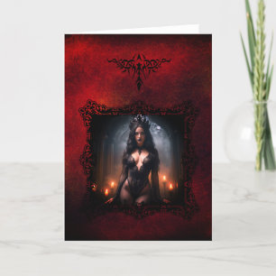 Gothic Queen Greeting Card! Thank You Card
