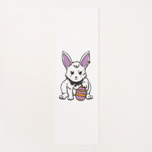 Gothic Rabbit Gothic Bunny Gothic Easter Emo Goth Yoga Mat