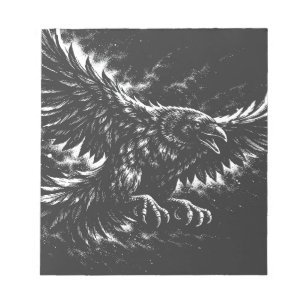 Gothic Raven – by BurnsInHell Notepad