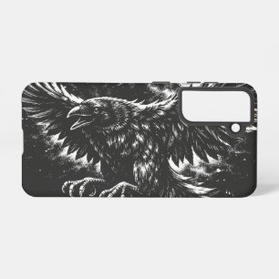 Gothic Raven – by BurnsInHell Samsung Galaxy Case
