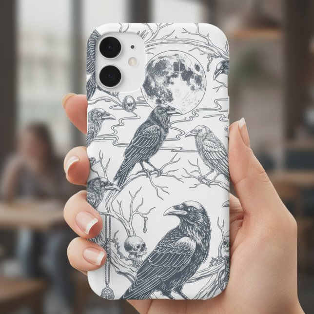Gothic Raven Dark Academia (Gothic raven iphone case)