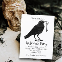 Gothic Raven Halloween Party