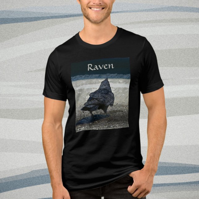 Gothic Raven Urban Blackbird  Tri-Blend Shirt (Creator Uploaded)
