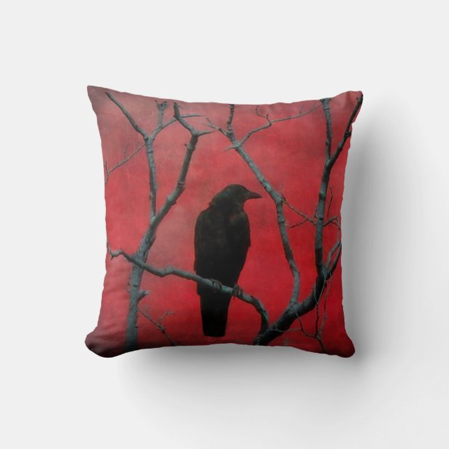 Gothic Red Cushion (Front)