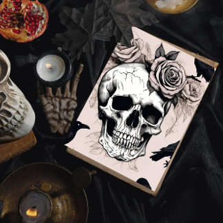 Gothic Reverie Blooms & Bones Poster