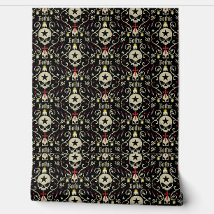 Gothic Rock home Decor Wallpaper