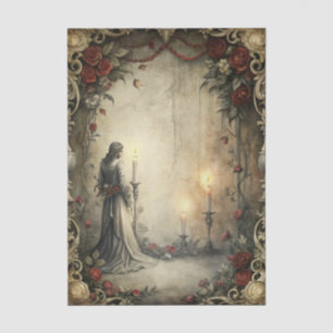 Gothic Romance Decoupage Tissue Paper