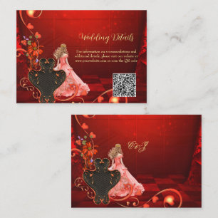Gothic Romance Enclosure Card