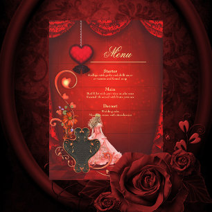 Gothic Romance Menu