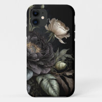 Gothic Rose Arrangement Black Flower