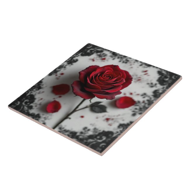 Gothic Rose  Tile (Side)