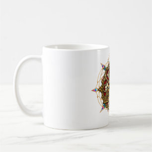 Gothic Rose Window Eye Coffee Mug