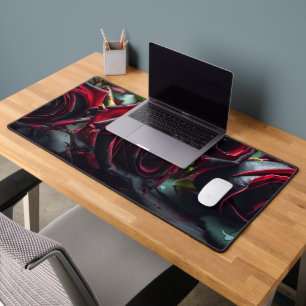 Gothic Roses Desk Mat