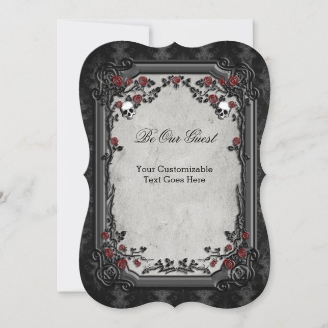 Gothic Roses & Skulls (Front)