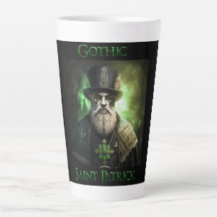 Gothic Saint Patrick Latte Mug