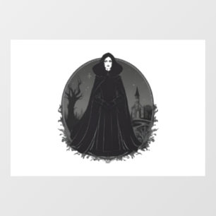 Gothic Salem Witch at Midnight